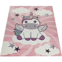 Kinderteppich Kosmos pink 140x200 cm