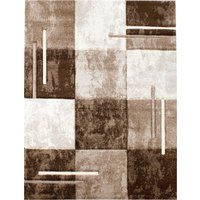 Moderner-Teppich Diamora braun 60x110 cm