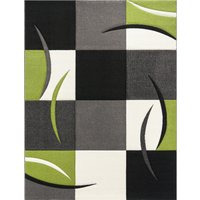 Moderner-Teppich Diamora grün 160x230 cm