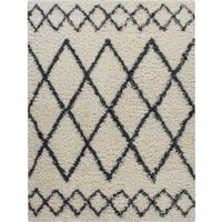 Shaggy-Teppich Kalea beige 60x100 cm