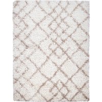 Shaggy-Teppich Kalea beige 120x170 cm