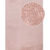 Flauschiger-Teppich Solina pink 120x170 cm