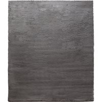 Fellteppich Fluffy charcoal 100x200 cm