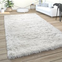 Hochflor-Teppich Alba creme 160x220 cm