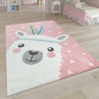 Kinderteppich Elara pink 120x170 cm