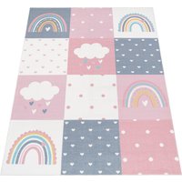 Kinderteppich Eliza pink 160x220 cm