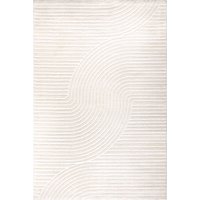 Moderner-Teppich Lusenta beige 80x150 cm