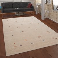 Gabbeh-Teppich Majestic beige 120x170 cm