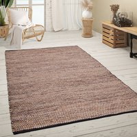 Handwebteppich Orkide beige 80x150 cm