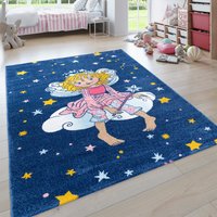 Kinderteppich Prinzessin Lillifee blau 140x200 cm