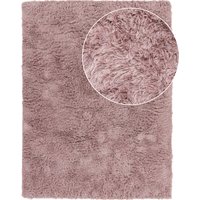 Hochflor-Teppich Silvana rosa 80x150 cm