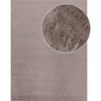 Flauschiger-Teppich Solina taupe 200x290 cm