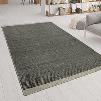 Wollteppich Karma grau 240x340 cm