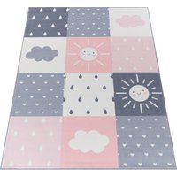 Kinderteppich Eliza pink 80x150 cm