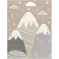 Kinderteppich Kosmos beige 240x340 cm