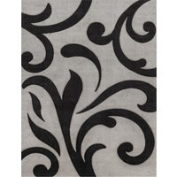 Moderner-Teppich Diamora grau 240x330 cm