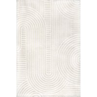 Moderner-Teppich Lusenta beige 80x150 cm