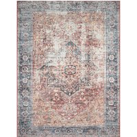 Waschbarer Teppich Leoni mehrfarbig 80x150 cm