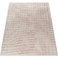 Fellteppich Arnia creme 80x150 cm