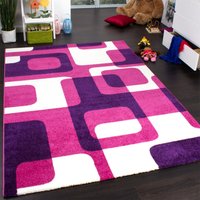 Kinderteppich Echo lila 120x170 cm