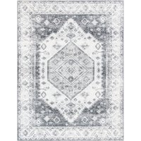 Waschbarer Teppich Cambria grau 240x340 cm