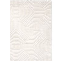 Moderner-Teppich Lusenta beige 80x150 cm