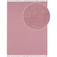 Flachgewebe-Teppich Summer rosa 80x250 cm