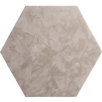 Flauschiger-Teppich Solina beige 150x170 cm sechseckig