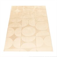 Fellteppich Lelystar beige 160x220 cm