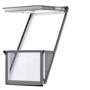 Velux Velux Balkonfenster Cabrio GDL 2066 Energie Plus Weiß 114 x 252 SK19