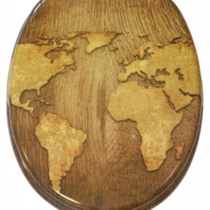 WC-Sitz World Map - Premium Toilettendeckel direkt vom Hersteller