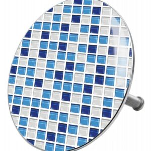 Badewannenst?psel Mosaik Blau