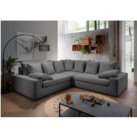 Benformato Avellino Sofa: Luxuriöses Ecksofa mit Breitcord-Bezug und Flexibilität für Ihr Zuhause