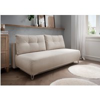 Benformato Ari Sofa mit Schlaffunktion und Bettkasten in Breitcord – Verfügbar in Beige