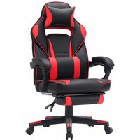 Gamingchair Schwarz-Rot