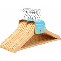 Kinderkleiderbügel aus Massivholz 10er Set