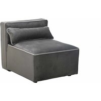 Sessel / Sofa-Mittelmodul Presley 225 Graphit