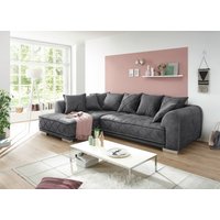 ED Exciting Design Sofa Sentina: Luxuriöses Ecksofa in Vielfalt von Farben und Materialien – Beidseitig montierbar mit Nosagfederung