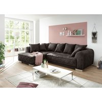 ED Exciting Design Sofa Sentina: Luxuriöses Ecksofa in Vielfalt von Farben und Materialien – Beidseitig montierbar mit Nosagfederung