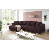 ED Exciting Design Sofa Sentina: Luxuriöses Ecksofa in Vielfalt von Farben und Materialien – Beidseitig montierbar mit Nosagfederung