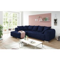 ED Exciting Design Sofa Sentina: Luxuriöses Ecksofa in Vielfalt von Farben und Materialien – Beidseitig montierbar mit Nosagfederung