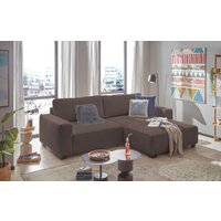 Ecksofa Elba von ED Exciting: Elegantes Design in verschiedenen Farben wählbar - Hochwertige Nosagfederung