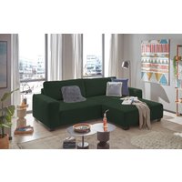 Ecksofa Elba von ED Exciting: Elegantes Design in verschiedenen Farben wählbar - Hochwertige Nosagfederung