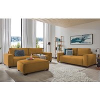 Sofa Set Elba von ED Exciting Design: Eleganz und Komfort in Perfektion - Modernes 2er & 3er Sofa-Ensemble in Cord Bezug