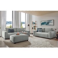 Sofa Set Elba von ED Exciting Design: Eleganz und Komfort in Perfektion - Modernes 2er & 3er Sofa-Ensemble in Cord Bezug