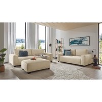 Sofa Set Elba von ED Exciting Design: Eleganz und Komfort in Perfektion - Modernes 2er & 3er Sofa-Ensemble in Cord Bezug