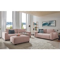 Sofa Set Elba von ED Exciting Design: Eleganz und Komfort in Perfektion - Modernes 2er & 3er Sofa-Ensemble in Cord Bezug