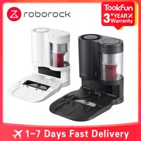 Roborock s7 und s7 maxv roboter staubsauger auto-leeres dock zyklon staub sammlung lade basis wasch